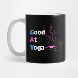 GAY: Good At Yoga Mug